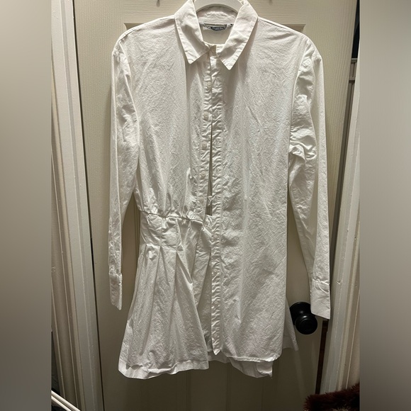 Zara pleated shirt dress - Picture 1 of 4
